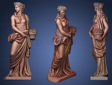 3D model Statue of Flora (STL)